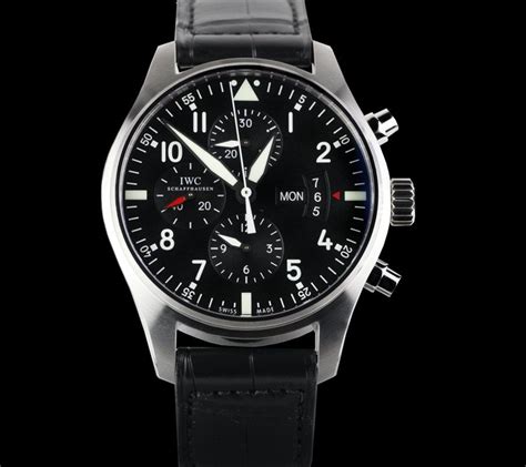 second hand iwc pilot watch